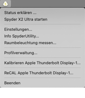 SpyderUtility X2 MAC menu DE.png